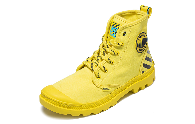 Palladium Pampa High DT 'Smiley Yellow' 圖 2