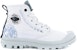 Palladium Pampa High Organic 'Metro White Canvas' 77022-129-M