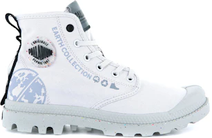 Order Palladium Pampa High Organic ''Metro White Canvas'' Wit Canvas Schoenen 77022-129-M