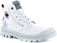Lookbook Palladium Pampa High Organic 'Metro White Canvas' 77022-129-M