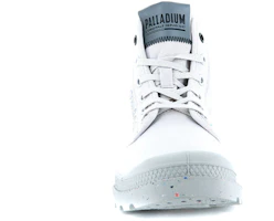 Shop Palladium Pampa High Organic ''Metro White Canvas'' Wit Canvas Schoenen 77022-129-M