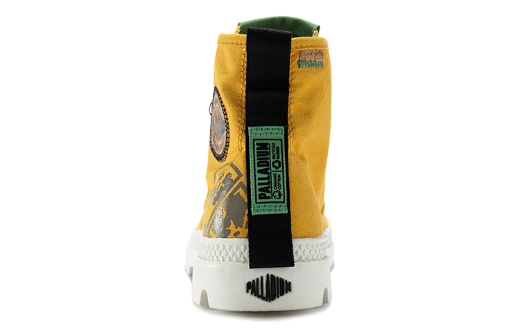 Lookbook Palladium Pampa 高帮有机‘芥末黄’ 77022-730-M