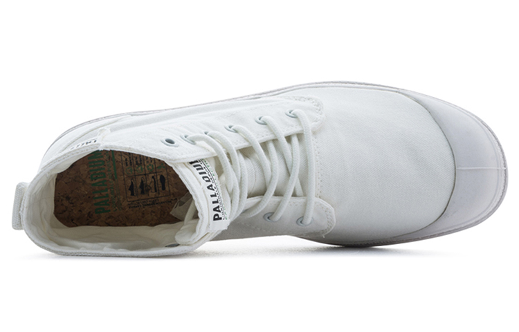 Lookbook 帕拉丁 Pampa 简約高筒帆布鞋 白色