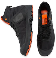 Shop Palladium Pampa L+ VPR WP+ II 高筒尼龍戶外防水休閒鞋 黑色
