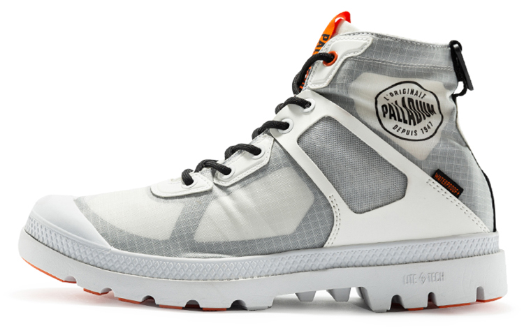 Palladium Pampa L+ VPR WP+ II 'Outdoor Waterproof High-Top White Nylon'