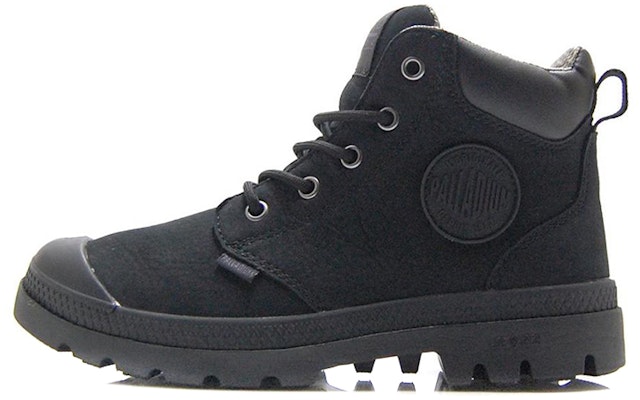 Palladium Pampa Lite+ Cuff WP 'Black Outdoor High-Top' 76464-008-M Buy Palladium Pampa Lite+ Cuff WP 'Black Outdoor High-Top' 76464-008-M
