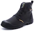 Lookbook Palladium Pampa Lite+ RCYCL WP+ ''Schwarze Canvas High-Top Stiefel'' 76656-001-M