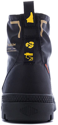 Palladium Pampa Lite+ RCYCL WP+ ''Schwarze Canvas High-Top Stiefel'' 76656-001-M Shop Palladium Pampa Lite+ RCYCL WP+ ''Schwarze Canvas High-Top Stiefel'' 76656-001-M