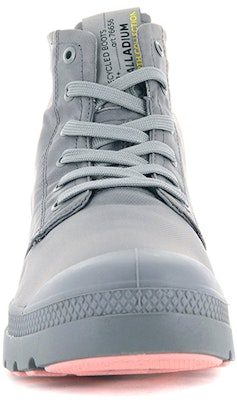 Palladium Pampa Lite+ RCYCL WP+ High 'Grey' 76656-071-M Shop Palladium Pampa Lite+ RCYCL WP+ High 'Grey' 76656-071-M