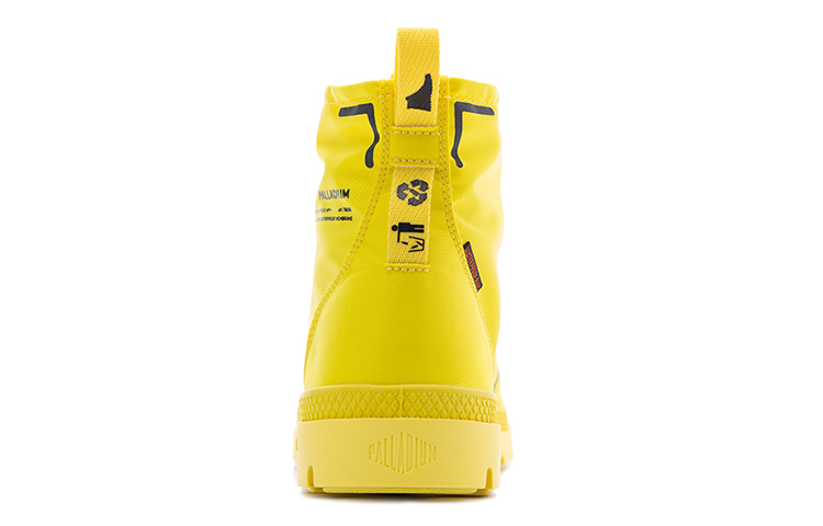 Shop Palladium Pampa Lite+ RCYCL WP+ High 'Yellow' 76656-701-M