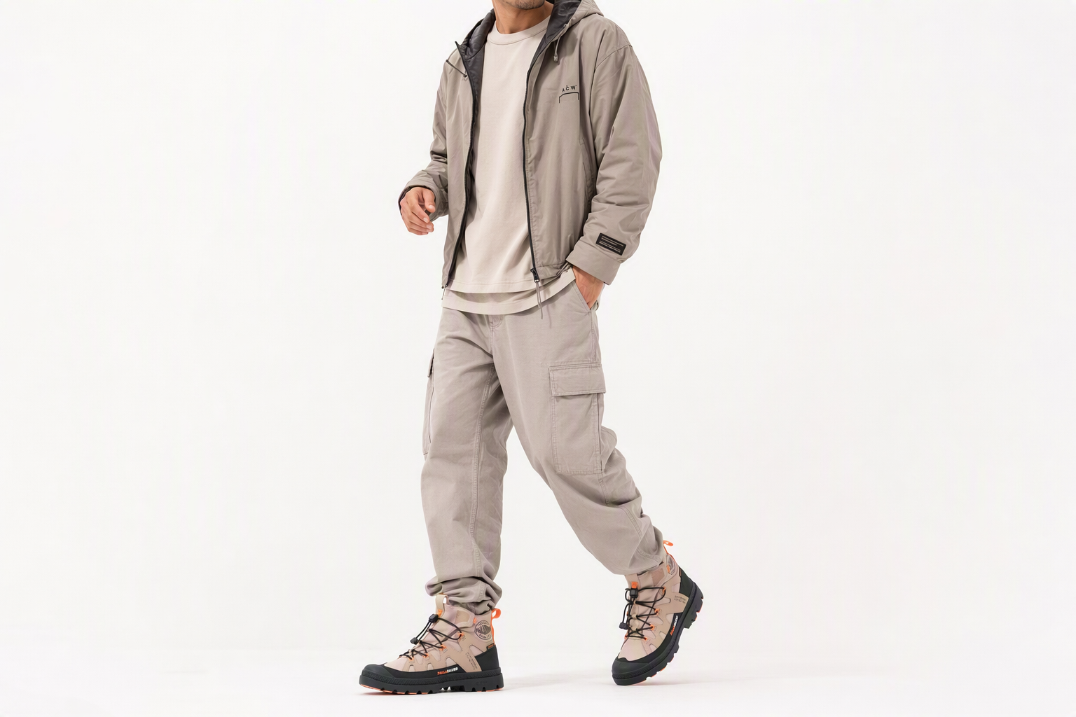 Order Palladium PAMPA LITE+ XPLR WP+ Beige Tan Kasut Santai Lelaki 74383235