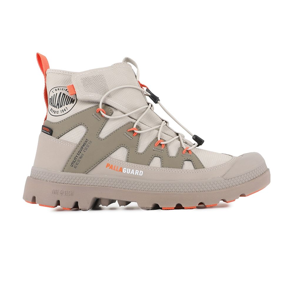 Palladium Pampa Lite+ XPLR WP+ Natural Grey Casual Shoes 74383096