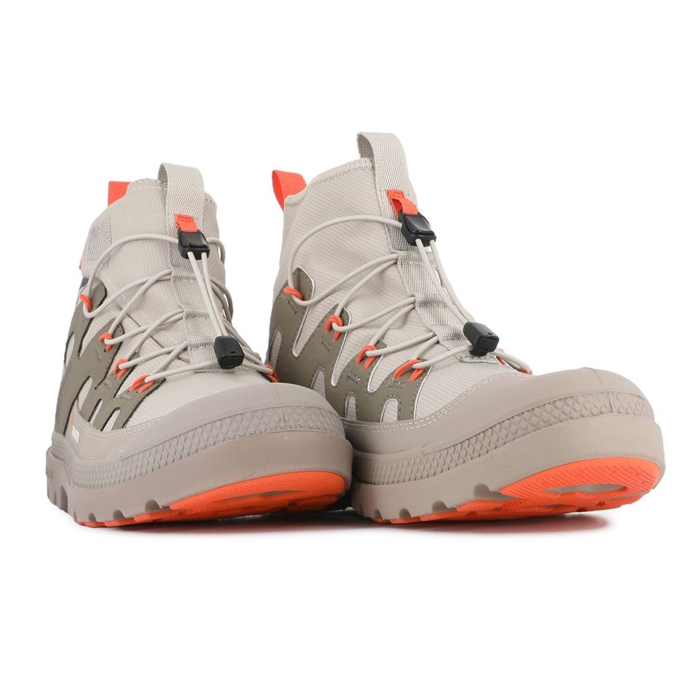 Details for Palladium Pampa Lite+ XPLR WP+ Kelabu Natural Kasut Kasual. 74383096