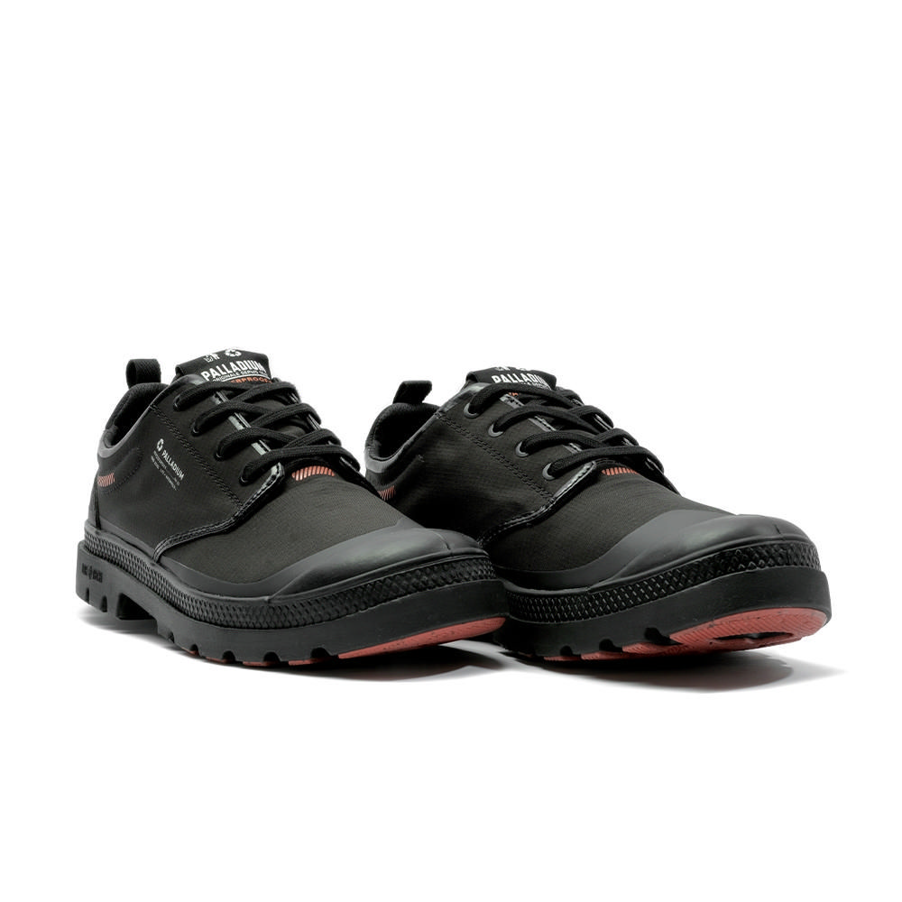Order Palladium PAMPA LO RCYL L+ WP+ Zwarte Casual Schoenen Zwart 79145008