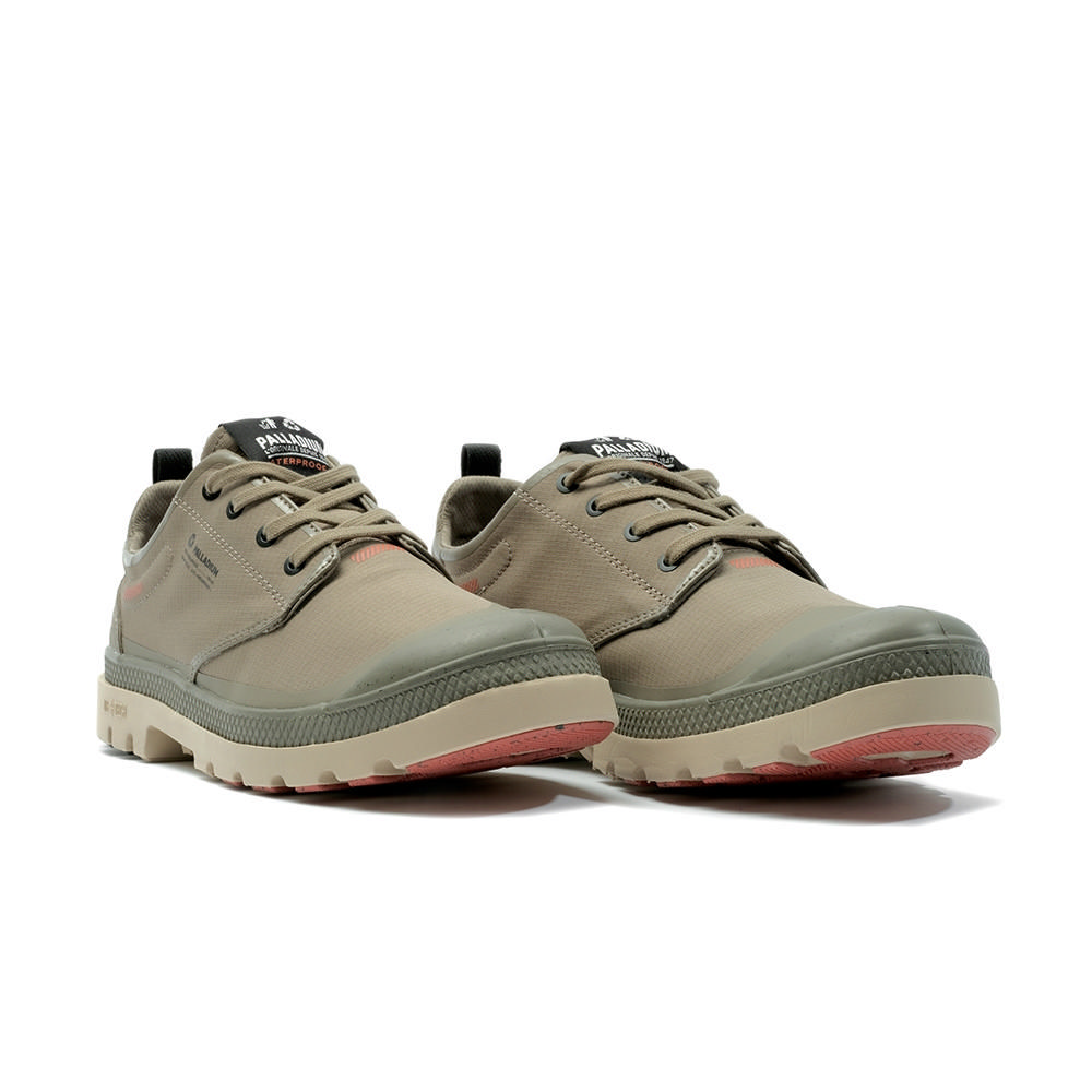 Order Palladium PAMPA LO RCYL L+ WP+ 灰綠休閒鞋 - 綠色 79145308