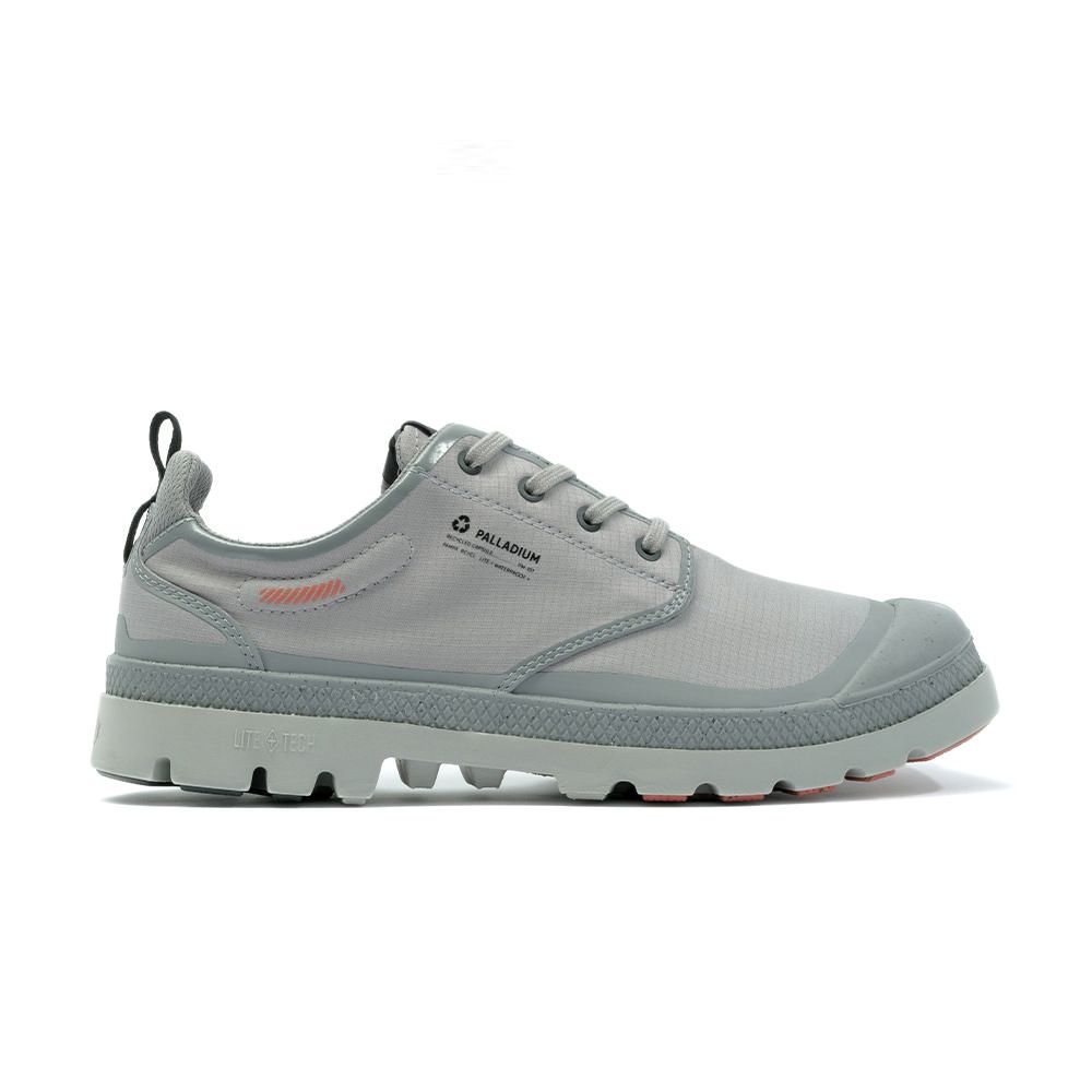 Palladium PAMPA LO RCYL L+ WP+ Titanium Gray Casual Shoes 79145011