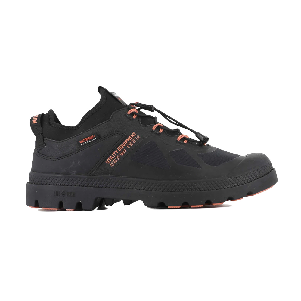 Palladium PAMPA LT+LO XPLR WP+ Black Waterproof Boots 74474008
