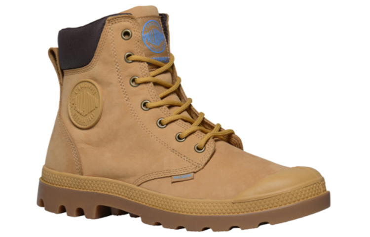 Order Palladium Pampa Lux 'Sepatu Boot Kasual Cokelat' 73231-221-M
