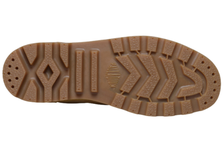 Shop Palladium Pampa Lux 'Sepatu Boot Kasual Cokelat' 73231-221-M