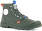 Lookbook Palladium Pampa Mono「都市橄欖綠高筒帆布鞋」 77231-309-M