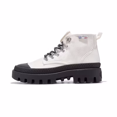 Palladium Pampa MT Hi 'Bright White Black'