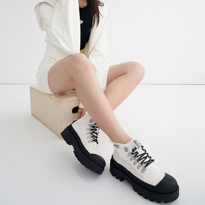 Palladium Pampa MT Hi 'Blanco Brillante Negro' 78514-158-M Cheap Palladium Pampa MT Hi 'Blanco Brillante Negro' 78514-158-M