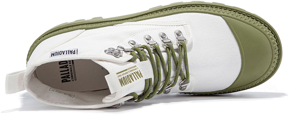 팔라디움 팜파 Mt Hi '브라이트 화이트 그린' 78514-157-M Lookbook 팔라디움 팜파 Mt Hi '브라이트 화이트 그린' 78514-157-M