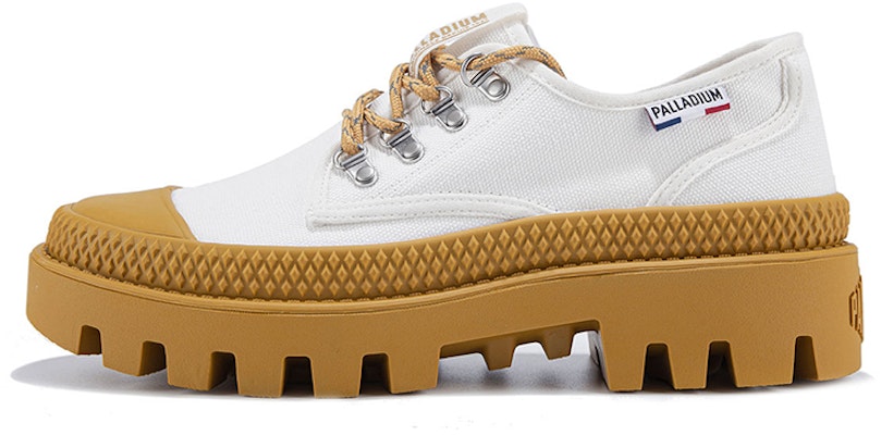 Palladium Pampa Mt Lo 'Bright White Orange Yellow' 78515-169-M Buy Palladium Pampa Mt Lo 'Bright White Orange Yellow' 78515-169-M