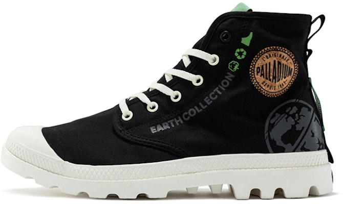 Palladium Pampa Organic High Top Canvas 'Metro Black White' 77022-008-M Buy Palladium Pampa Organic High Top Canvas 'Metro Black White' 77022-008-M