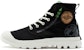 Palladium Pampa Organic High Top Kanvas 'Metro Hitam Putih' 77022-008-M