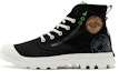Buy Palladium Pampa Organic High Top Kanvas 'Metro Hitam Putih' 77022-008-M
