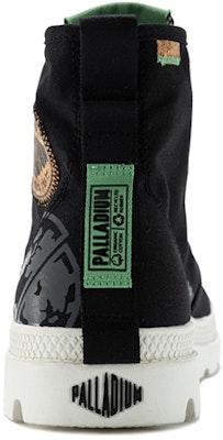 Palladium Pampa Orgánica Alta Lona 'Metro Negro Blanco' 77022-008-M Lookbook Palladium Pampa Orgánica Alta Lona 'Metro Negro Blanco' 77022-008-M