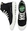 Shop Palladium Pampa Organic High Top Kanvas 'Metro Hitam Putih' 77022-008-M
