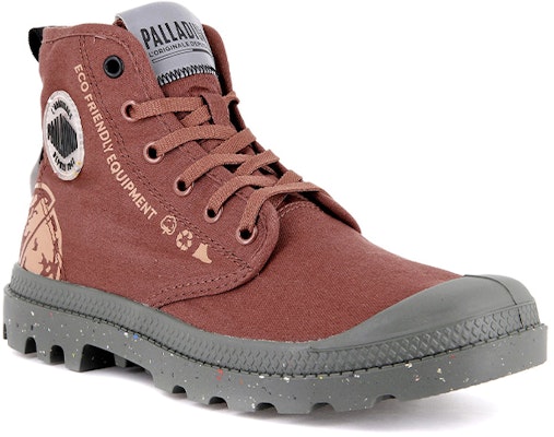 Palladium Pampa Organic Metro High-Top 'Copper Brown' 77022-256-M Lookbook Palladium Pampa Organic Metro High-Top 'Copper Brown' 77022-256-M