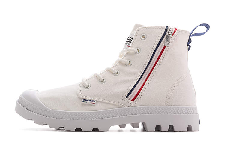 Palladium Pampa Outzip High 'White Canvas' 76663-116-M