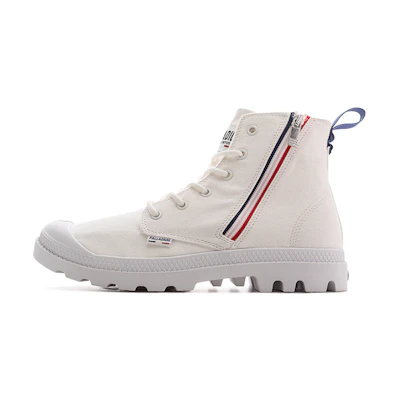 Palladium Pampa Outzip High 'White Canvas'