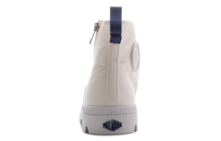 Lookbook Palladium Pampa Outzip High ''Weißer Canvas'' 76663-116-M