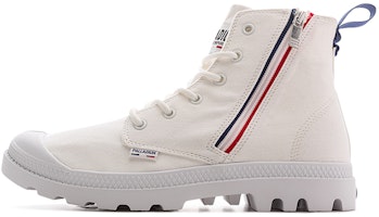 Palladium Pampa Outzip High 'White Canvas' 76663-116-M Palladium Pampa Outzip High 'White Canvas' 76663-116-M