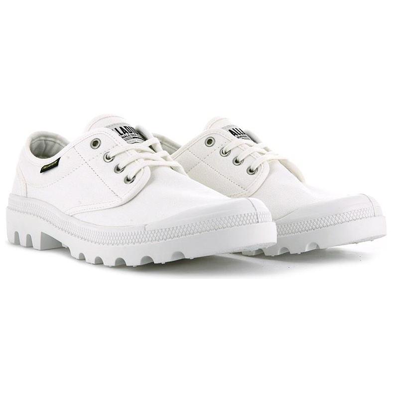 Lookbook 팔라디움 팜파 옥스 '레기온 컴포트 캐주얼 캔버스 화이트' 77020-116-M