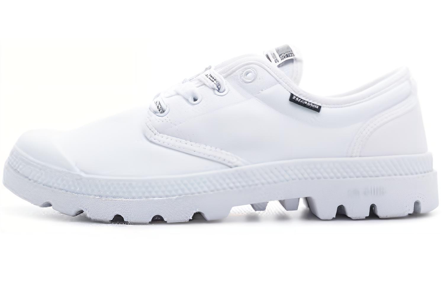 Palladium Pampa Oxford Lite 'White Canvas'