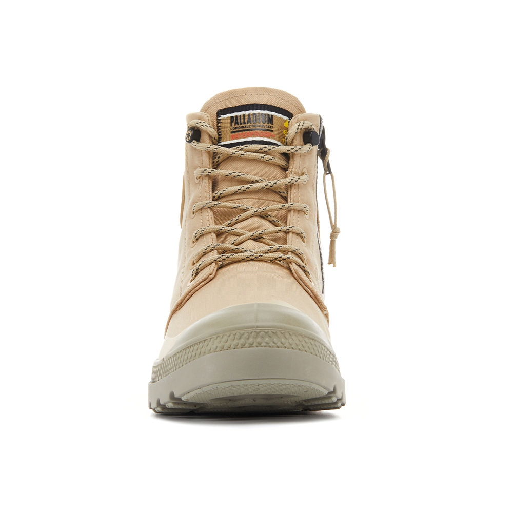 Lookbook Palladium Pampa RCY LT+WP+ZIP 沙漠金防水靴 74066274