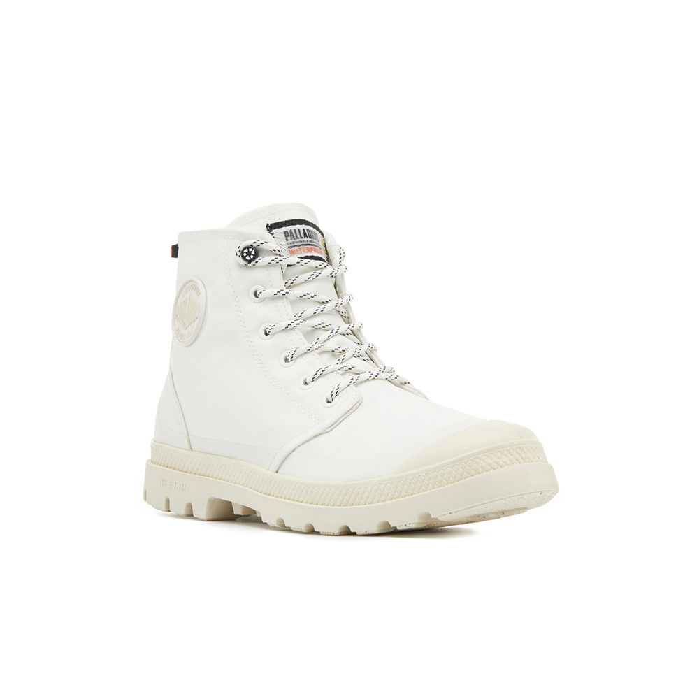 Order Palladium Pampa RCY LT+WP+Zip Putih Abu Urban Sepatu Kasual. 74066116