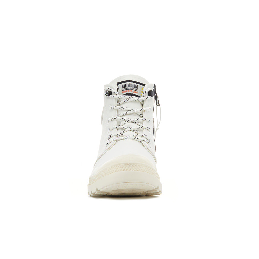 Lookbook Palladium Pampa RCY LT+WP+Zip Putih Abu Urban Sepatu Kasual. 74066116