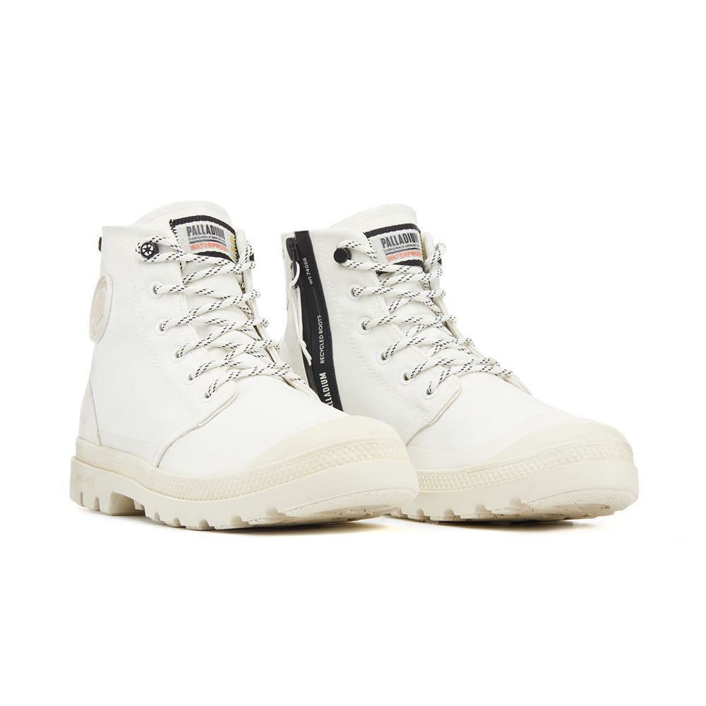 Purchase Palladium Pampa RCY LT+WP+Zip Putih Abu Urban Sepatu Kasual. 74066116
