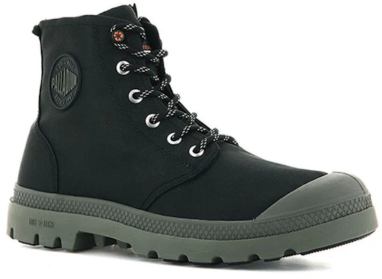 パラディウム PAMPA RCYCL LT+WP+Z 防水軽量ブーツ ブラック/オリーブ 77037008 Buy パラディウム PAMPA RCYCL LT+WP+Z 防水軽量ブーツ ブラック/オリーブ 77037008