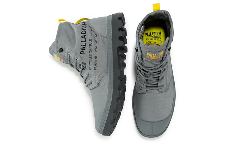 Shop Palladium Pampa Rcycl WP 2 'Monument Grey' 77233-072-M