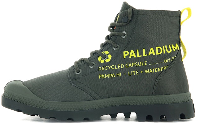 Palladium Pampa Rcycl WP 2 High 'Military Green' 77233-309-M Buy Palladium Pampa Rcycl WP 2 High 'Military Green' 77233-309-M