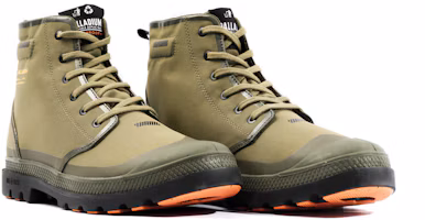 Order Palladium PAMPA RCYL L+ WP+ 暗綠防水休閒鞋 綠 78848377