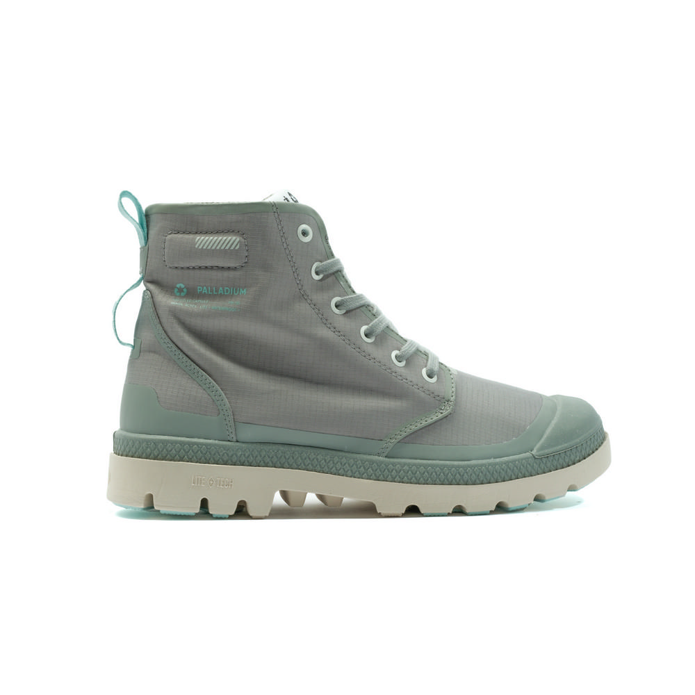Palladium PAMPA RCYL L+ WP+ Limestone Casual Shoes Gray 78848083
