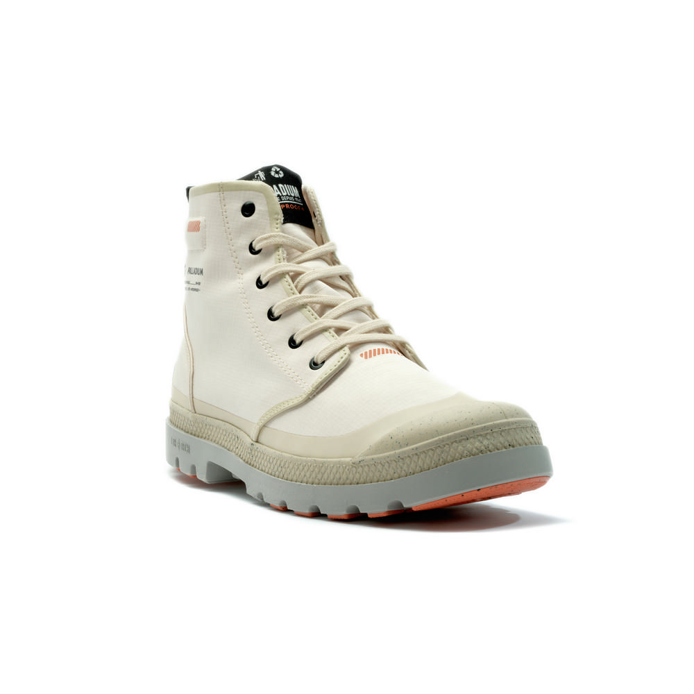 Lookbook Palladium PAMPA RCYL L+ WP+ Sahara Putih Sepatu Kasual 78848210